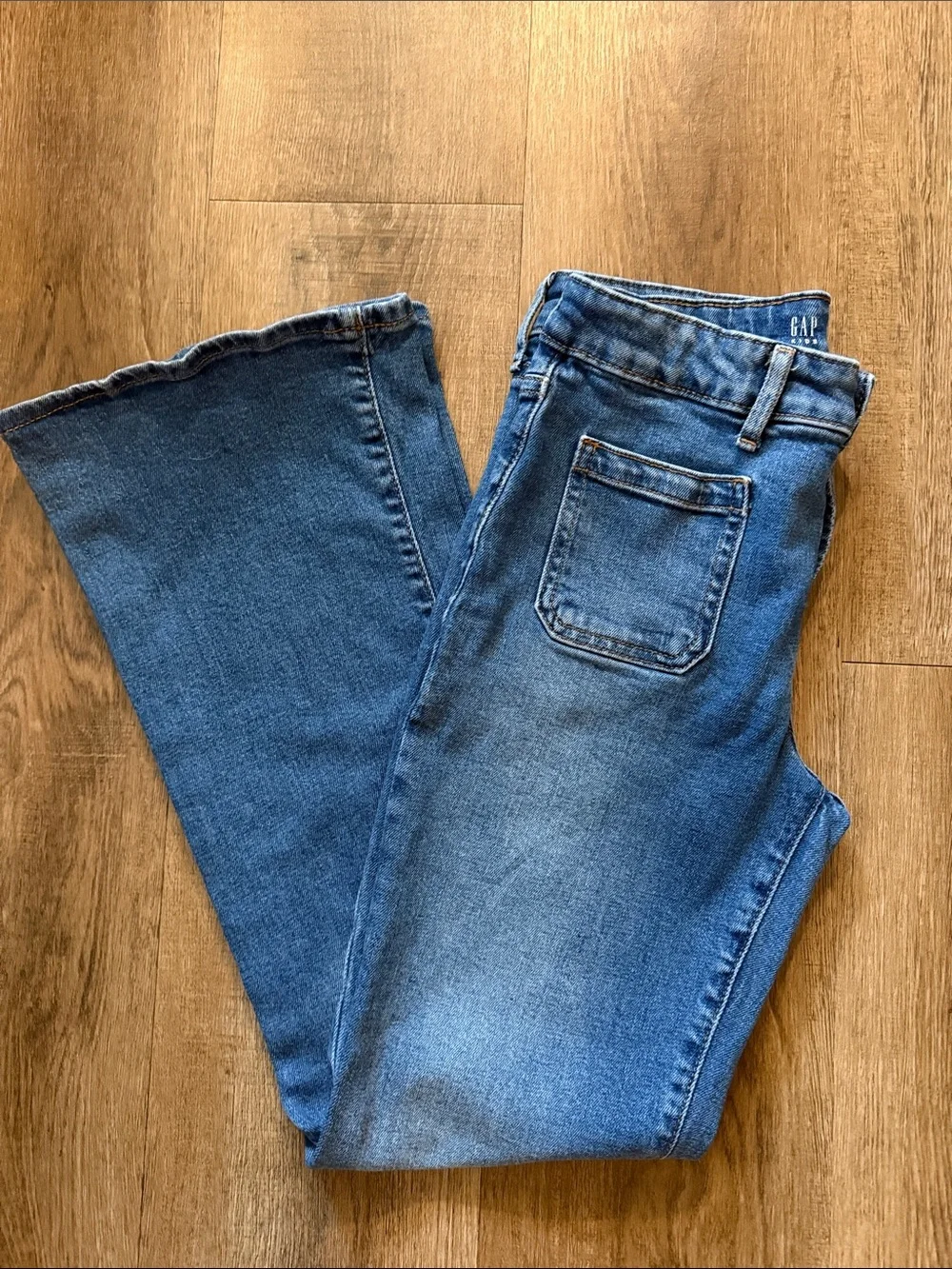 GAP Kids High Rise '70s Flare Jeans Size 14